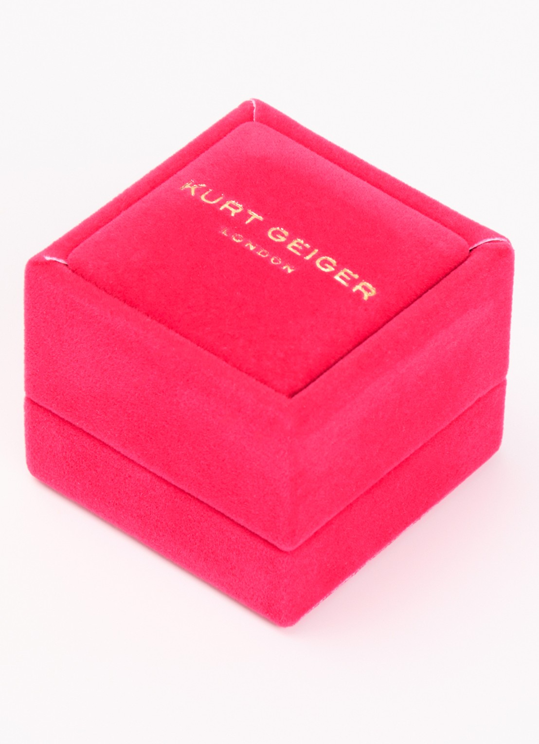 Kurt Geiger Baguette ring met kristal - detail 4 multicolor