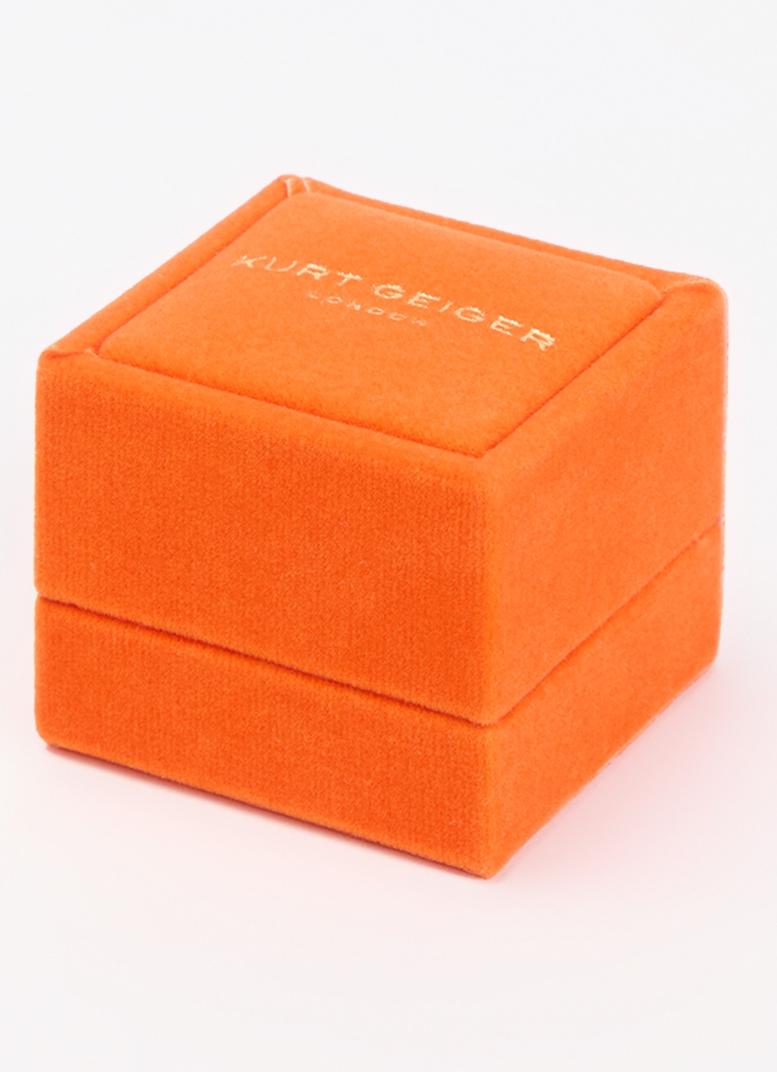 Kurt Geiger Emerald Dome ring met kristal - detail 4 goud