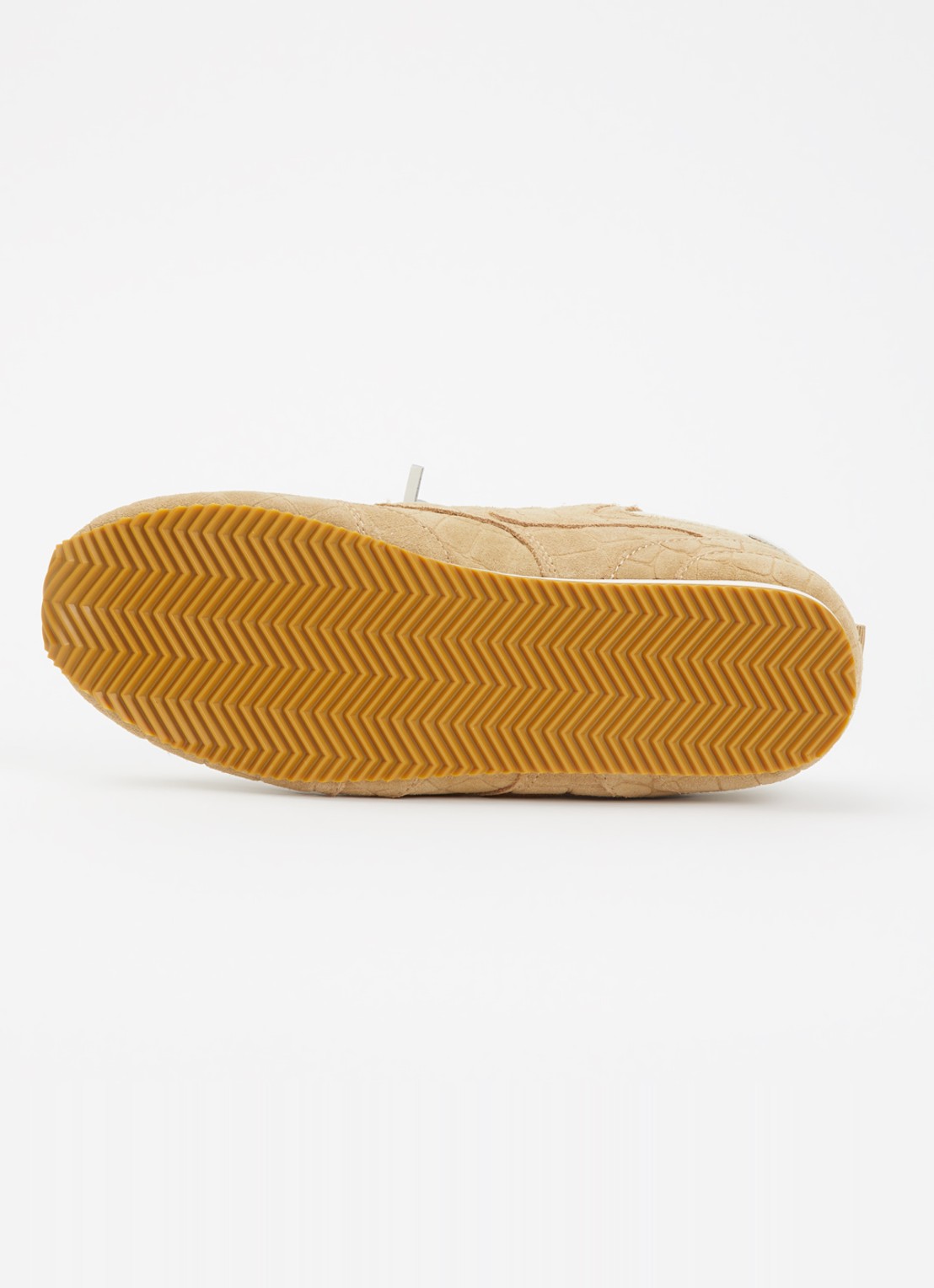 Kurt Geiger K Slim Runner sneaker van suède - detail 5 beige