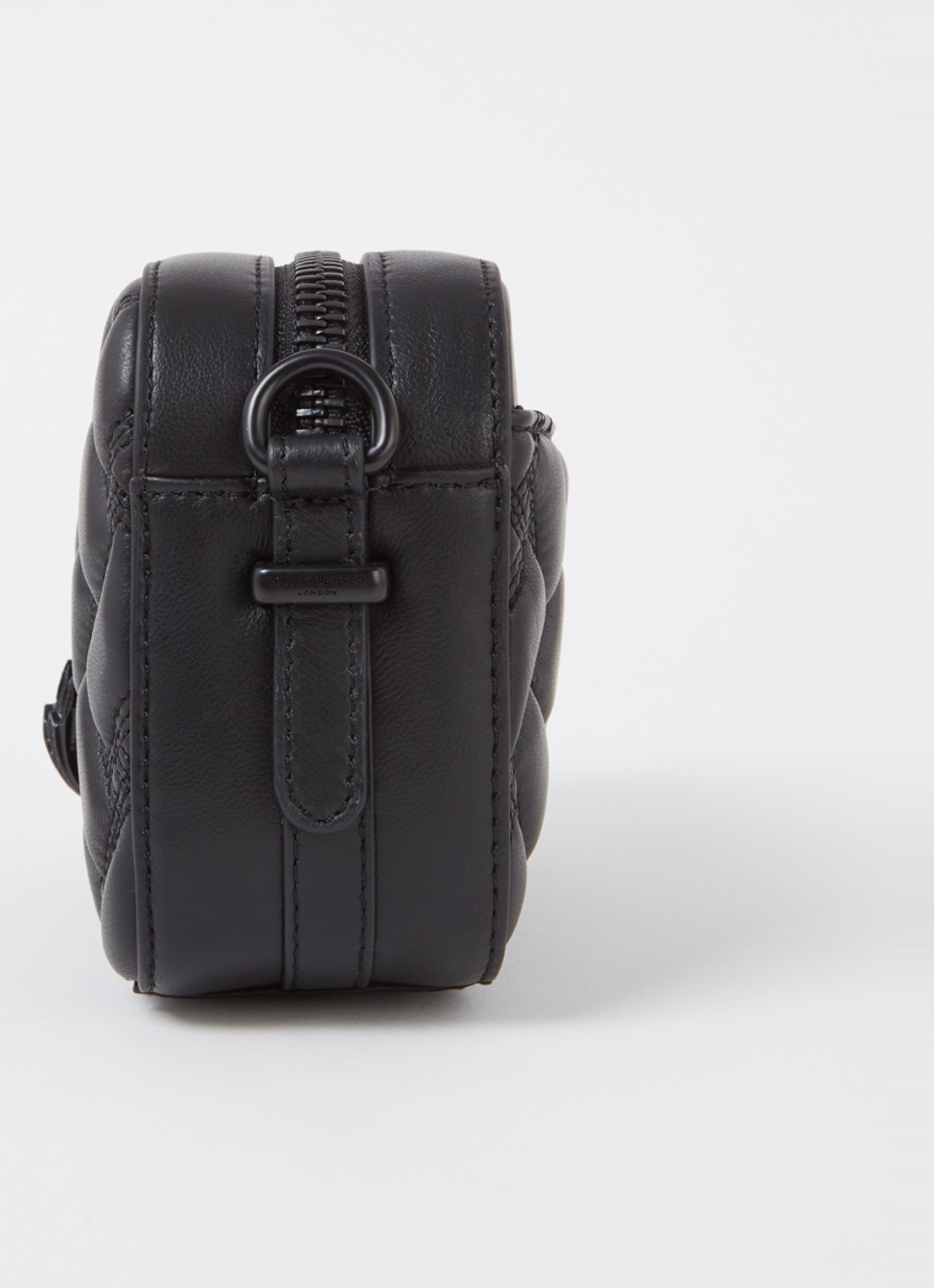 Kurt Geiger Kensington crossbodytas van quilted leer - detail 4 zwart