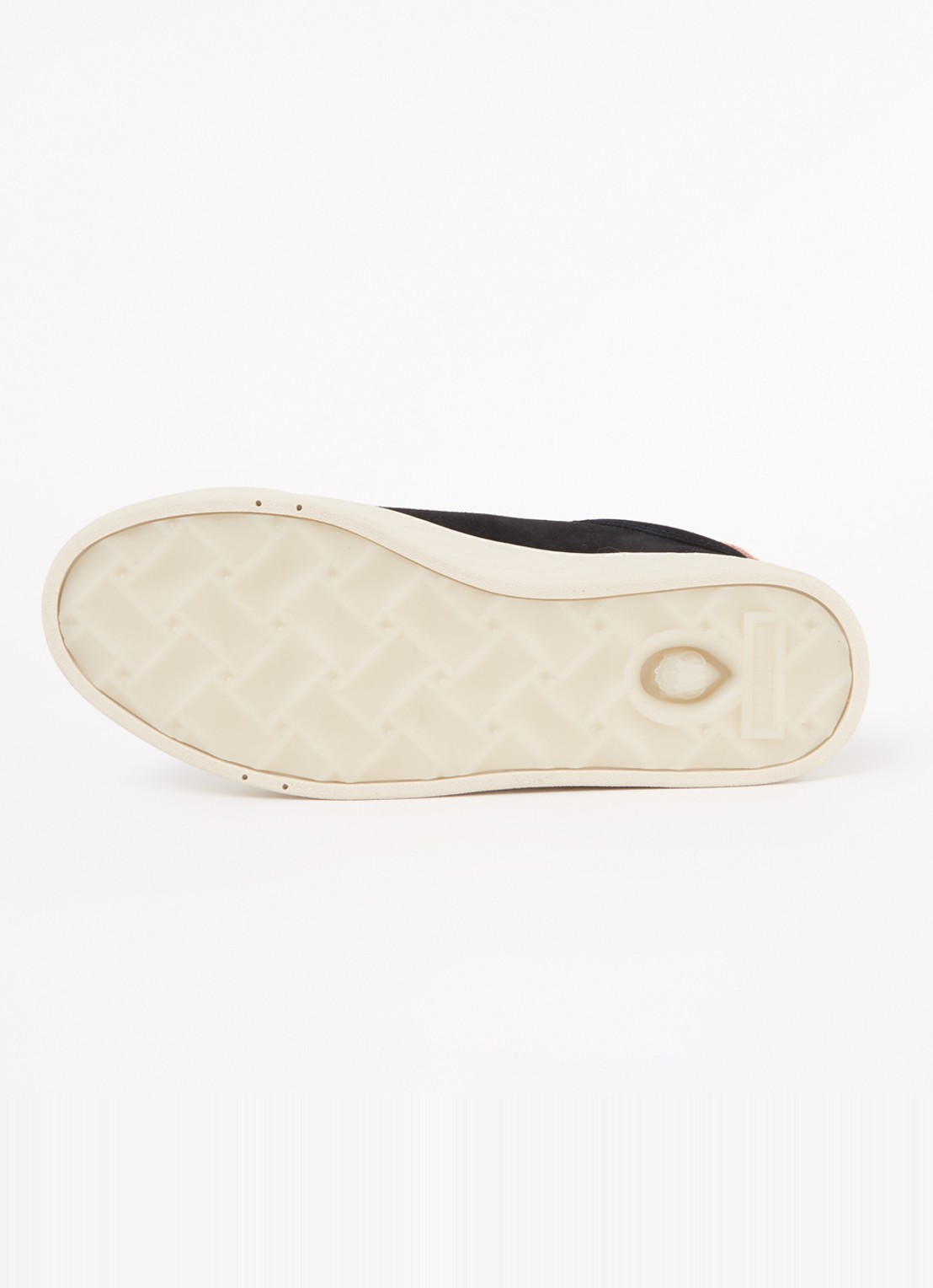 Kurt Geiger Kensington Cupsole sneaker van leer - detail 3 zwart