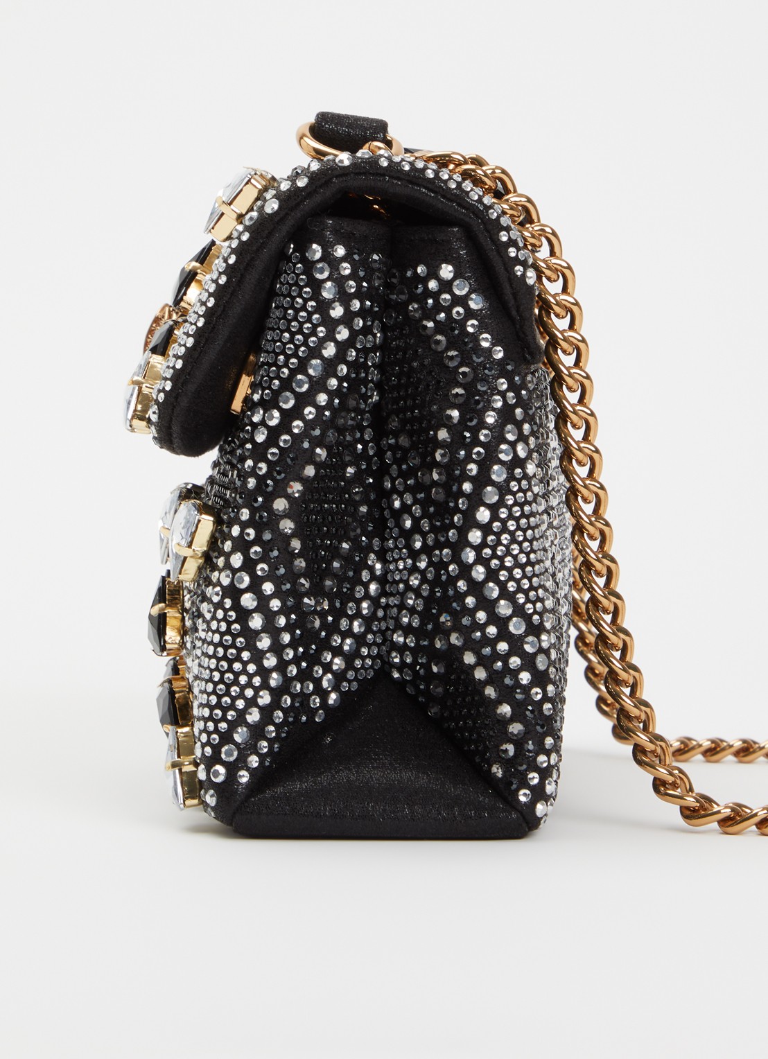 Kurt Geiger Kensington Medium schoudertas met verstelbare schouderriem - detail 2 zwart