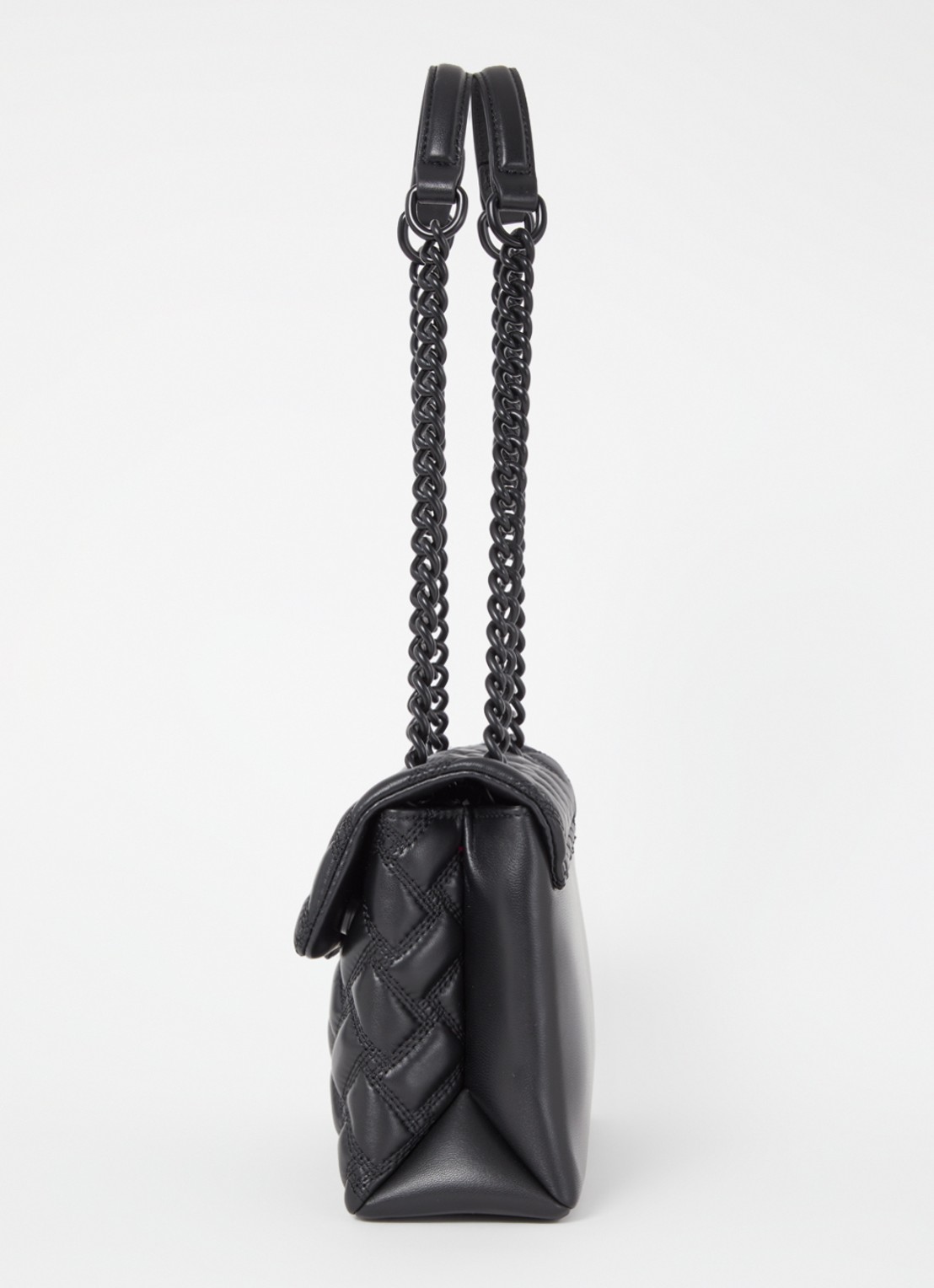 Kurt Geiger Kensington schoudertas van lamsleer - detail 3 zwart
