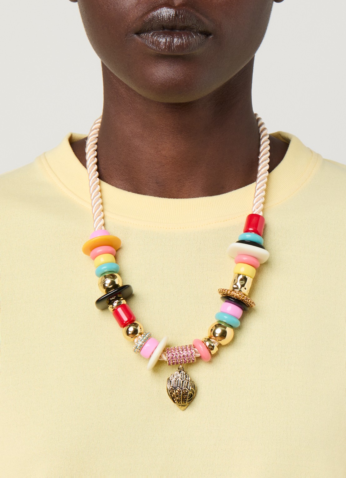 Kurt Geiger Ketting met hanger - voorkant 2 multicolor