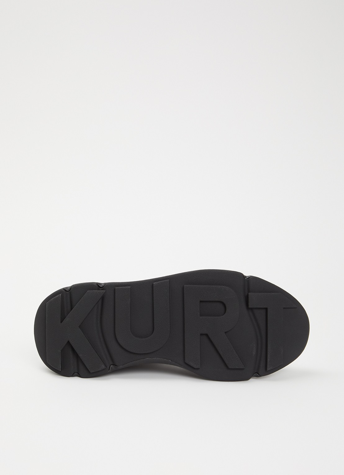 Kurt Geiger Kurt sneaker met gebreid bovenwerk en strass - detail 2 zwart