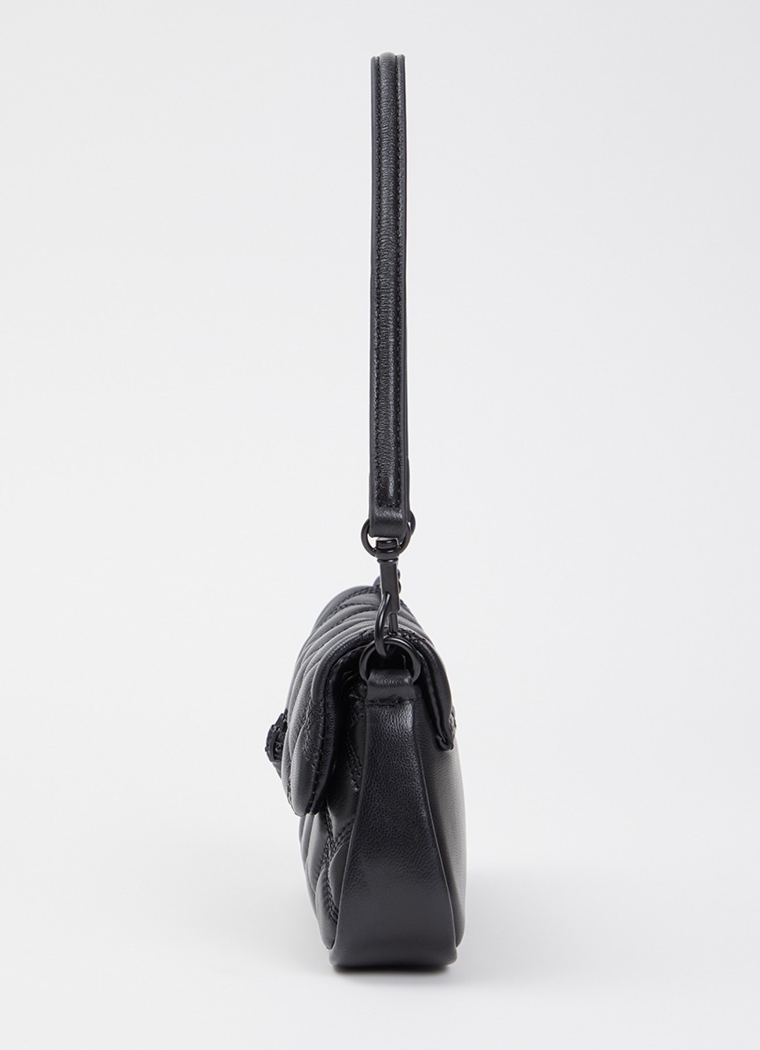 Kurt Geiger Pickle Drench schoudertas van quilted lamsleer - detail 2 zwart