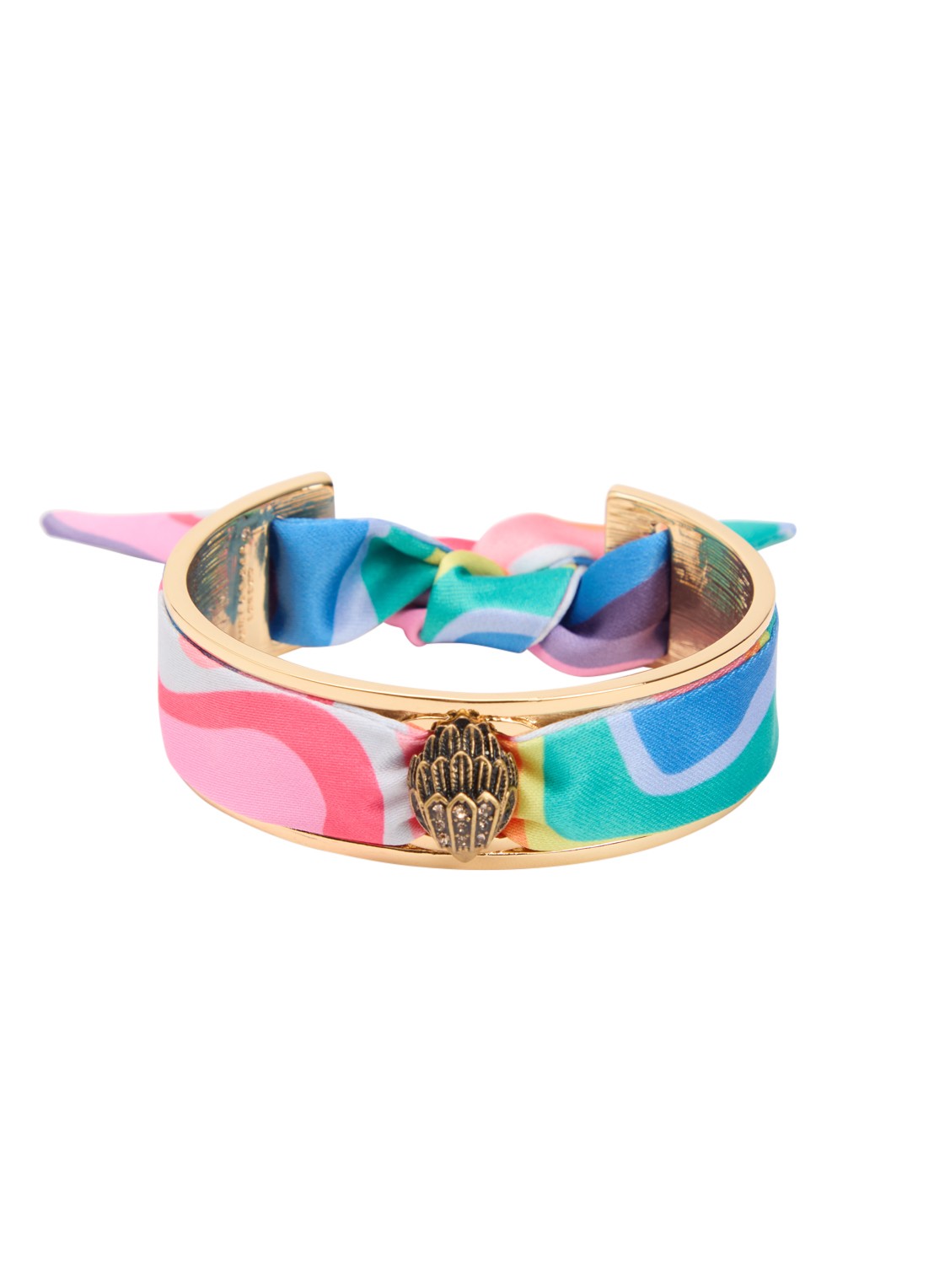 Kurt Geiger Printed Scarf bangle  - voorkant multicolor