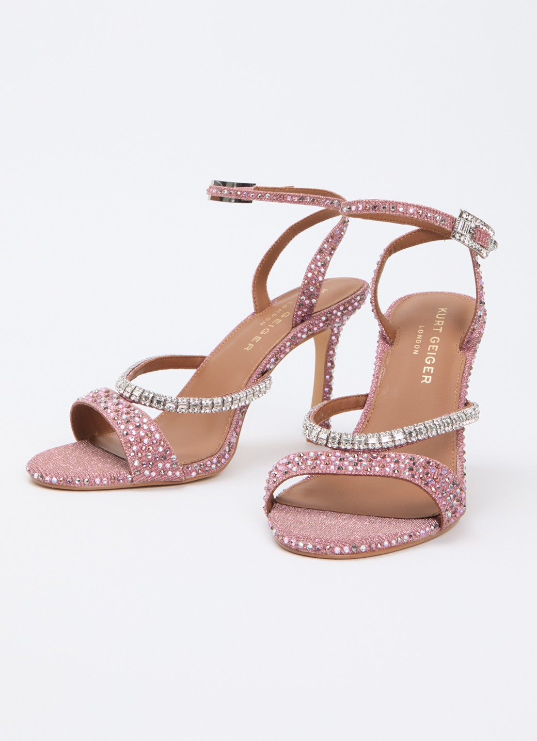 Kurt Geiger Sandalette met strass - detail 3 roze