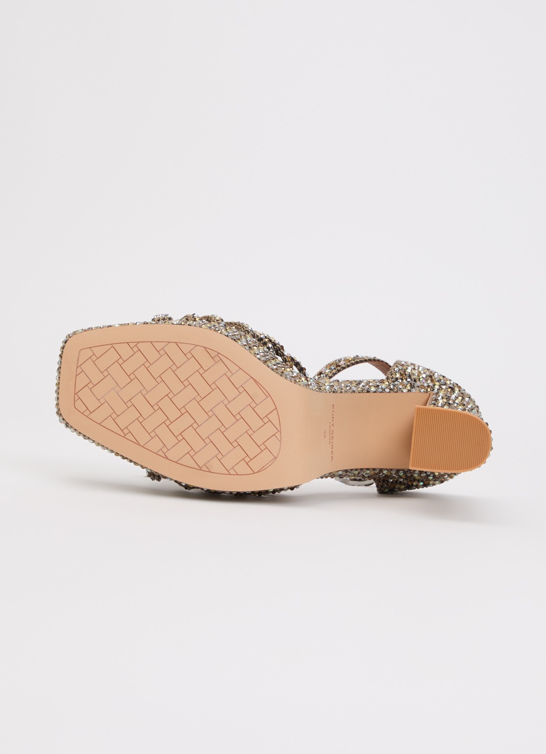 Kurt Geiger Sandalette met strass - detail 4 beige