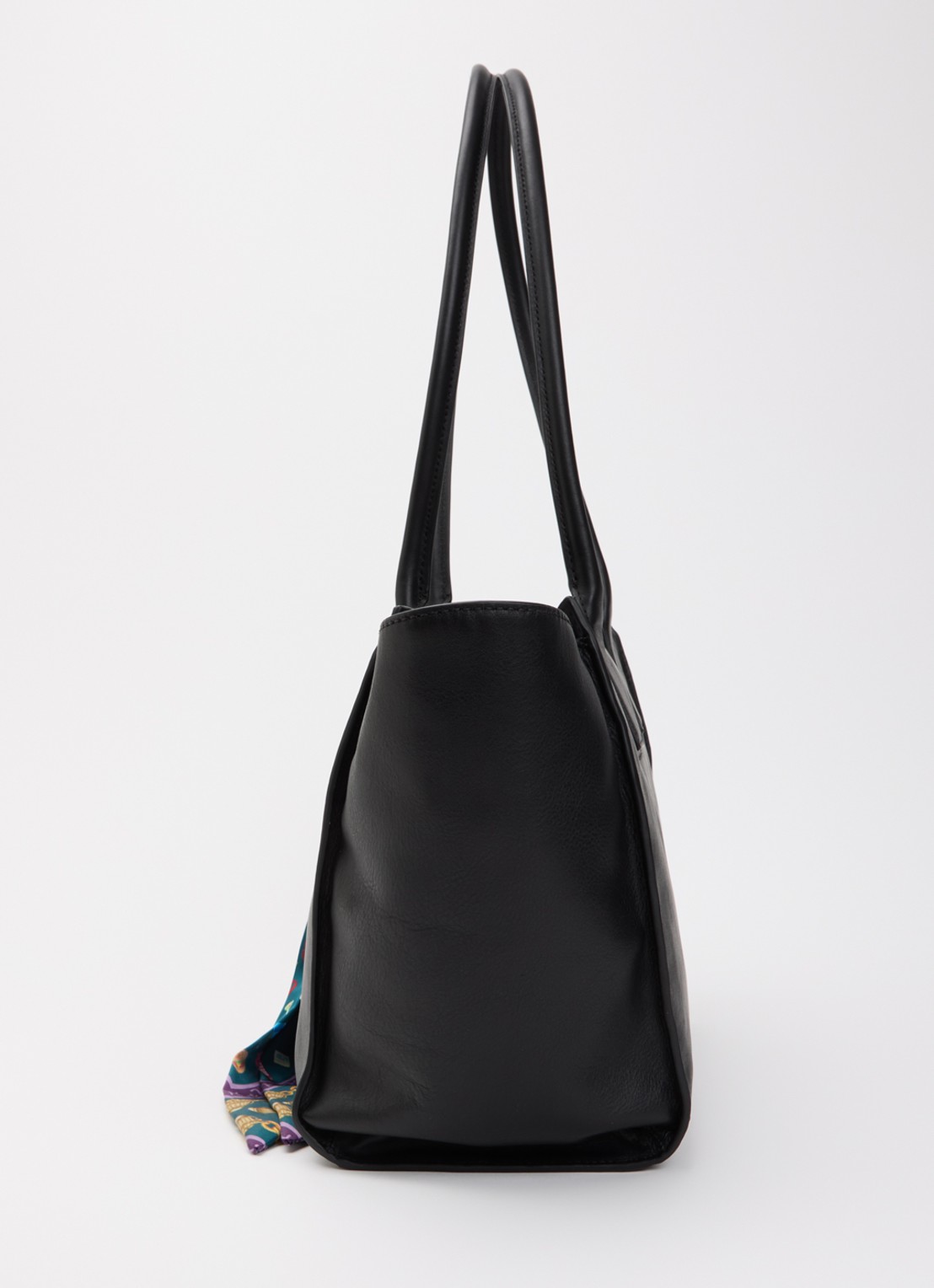 Kurt Geiger Sloane shopper van leer - detail 2 zwart