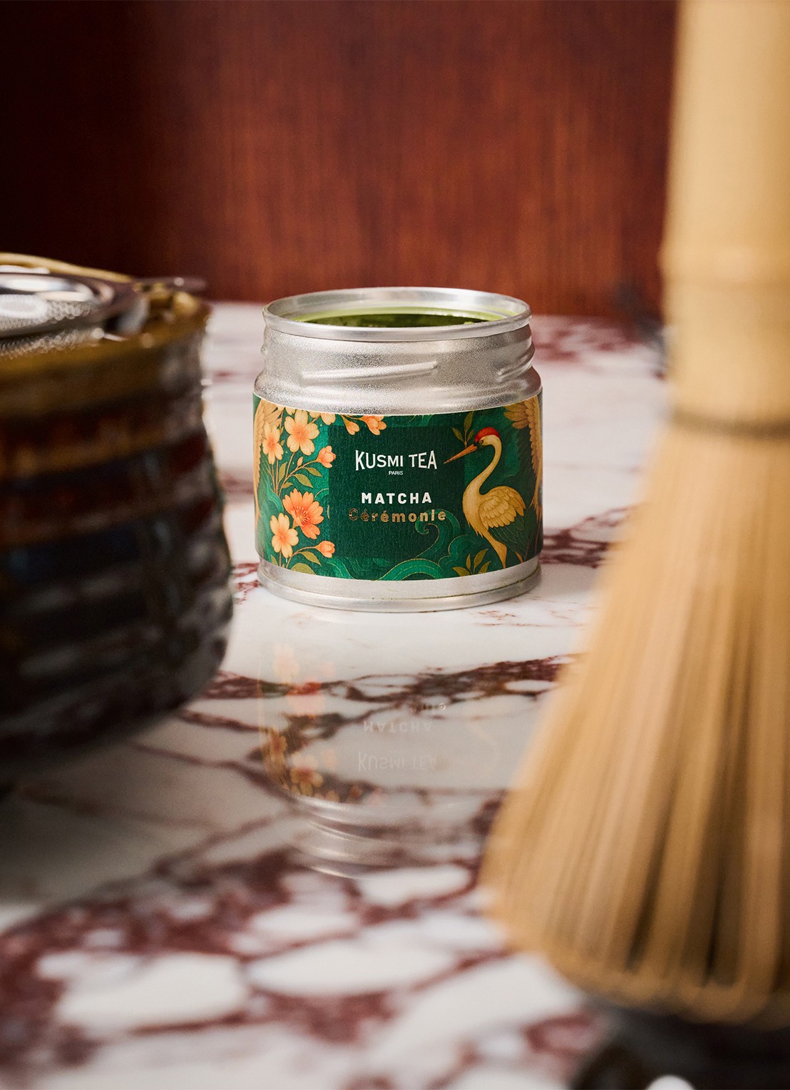 Kusmi Tea Ceremonial Matcha 30 gram - detail 4 beige