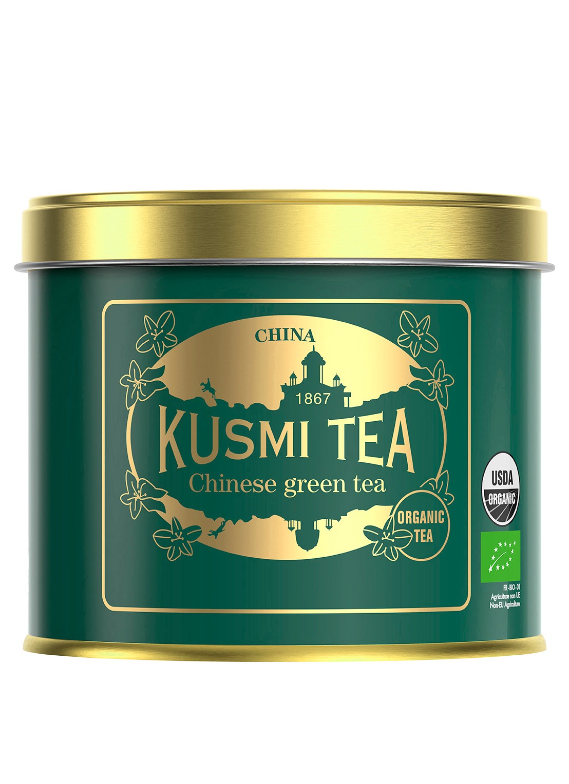 Kusmi Tea  Chinese Green Tea losse thee 100 gram - voorkant undefined