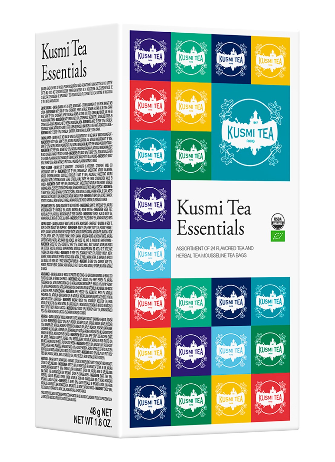 Kusmi Tea De Essentials Box theezakjes 24 stuks - voorkant undefined