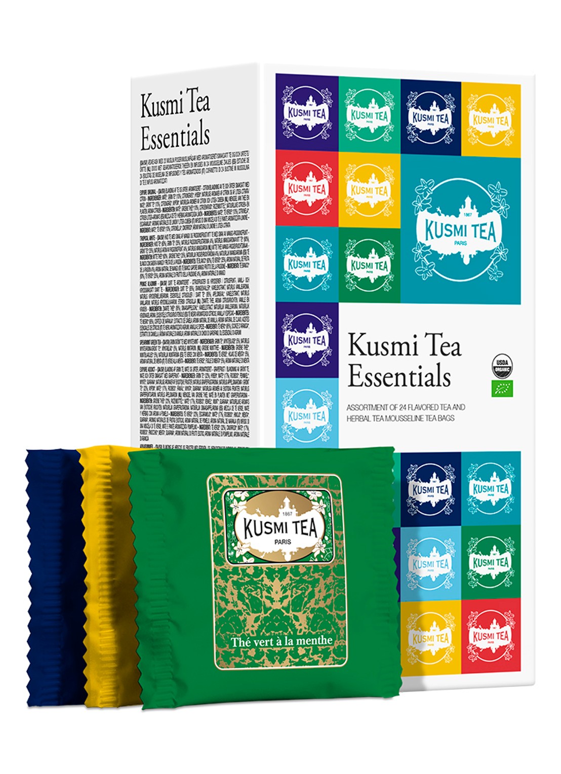 Kusmi Tea De Essentials Box theezakjes 24 stuks - voorkant 2 undefined