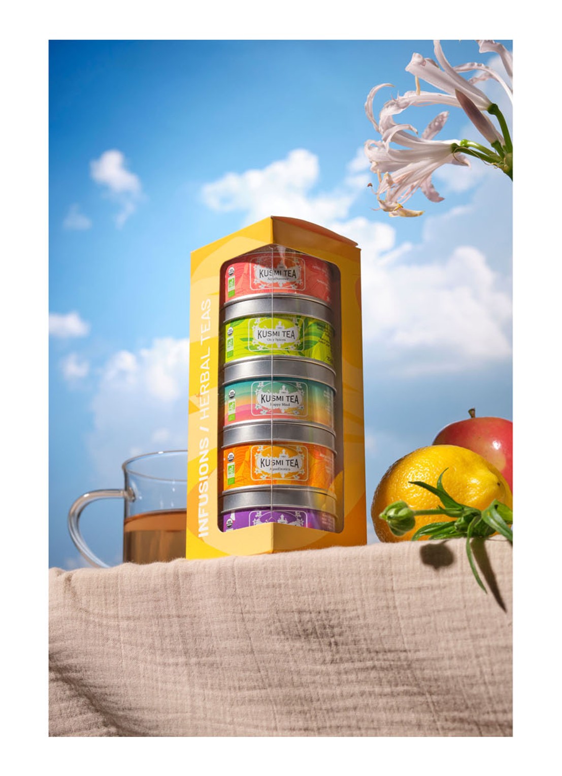 Kusmi Tea  Infusions theeset met losse thee 5 x 25 gram - detail undefined