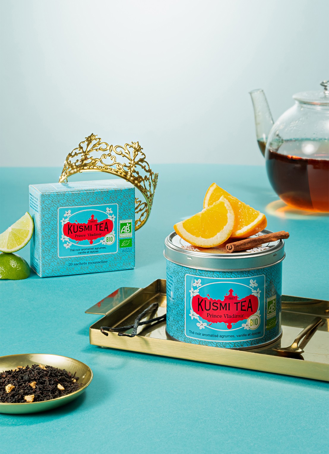 Kusmi Tea Prince Vladimir  losse thee 100 gram - detail 3 undefined