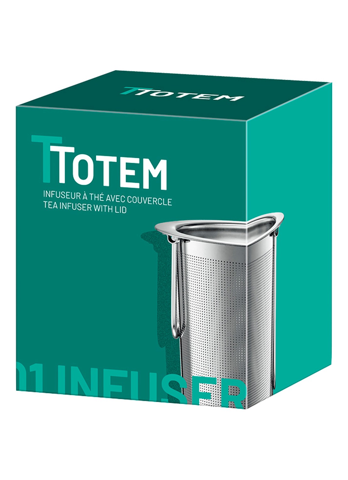 Kusmi Tea T.Totem thee-infuser - voorkant 2 zilver