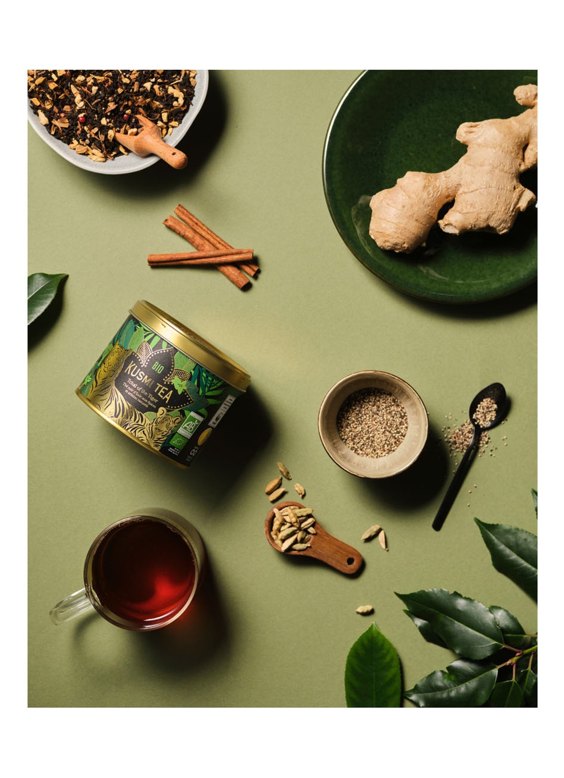 Kusmi Tea Tchaï of the Tiger WNF  losse thee 100 gram - detail 5 goud