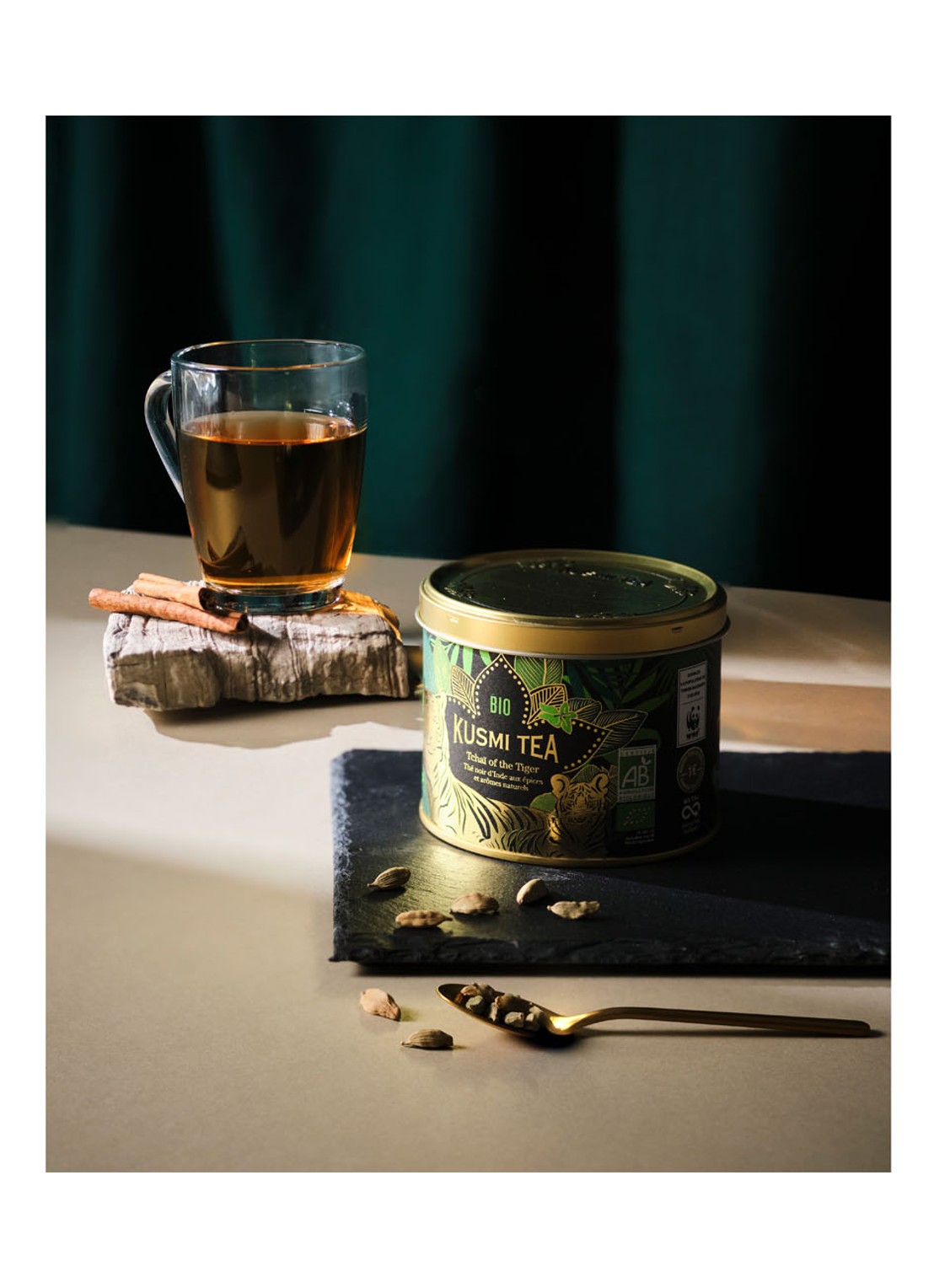 Kusmi Tea Tchaï of the Tiger WNF  losse thee 100 gram - detail 6 goud