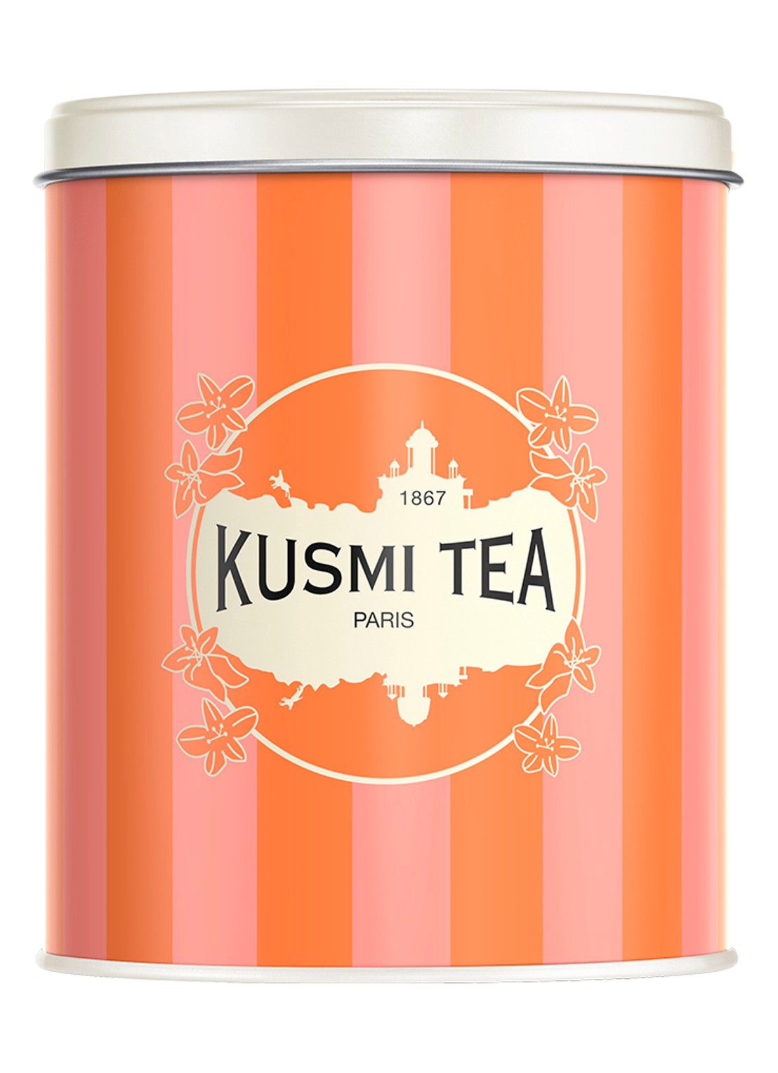 Kusmi Tea Theedoos 300 gram - voorkant roze