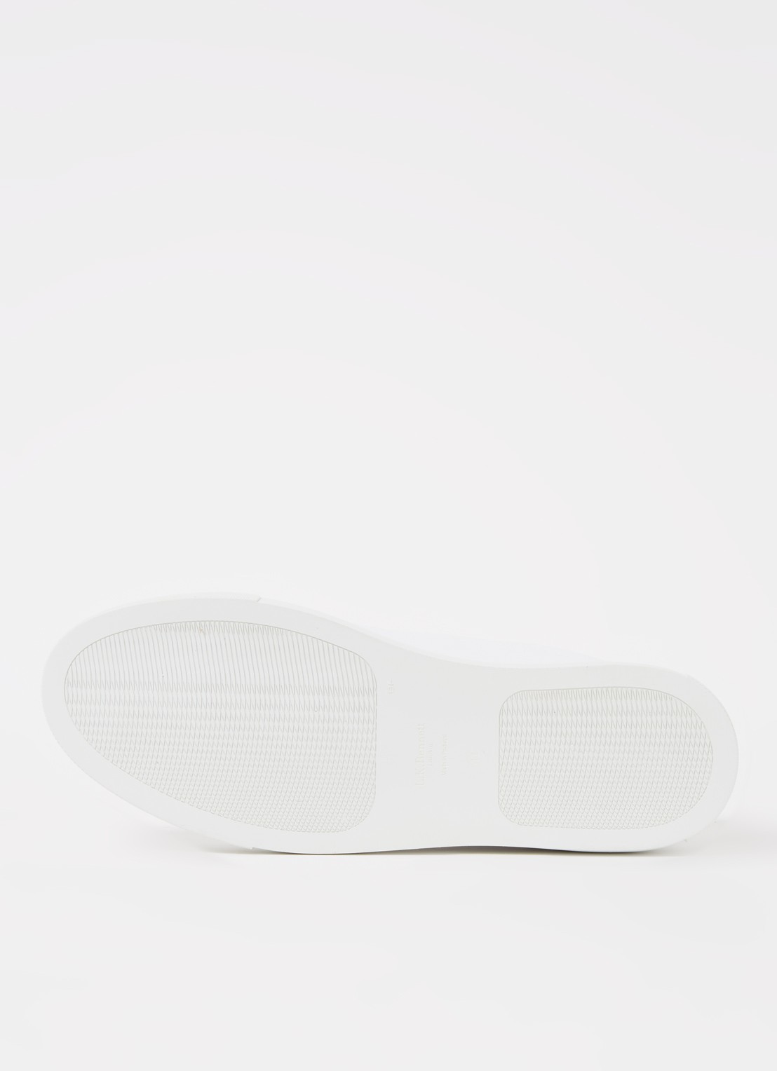 L.K.Bennett Jack sneaker van leer - detail 5 wit