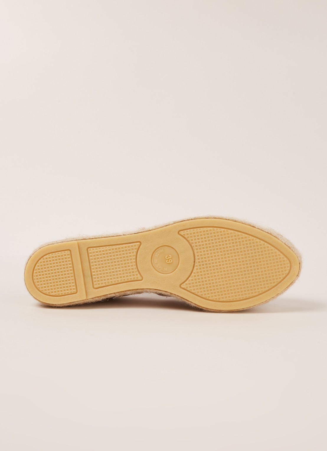 L.K.Bennett Talia espadrille van leer - detail 4 beige