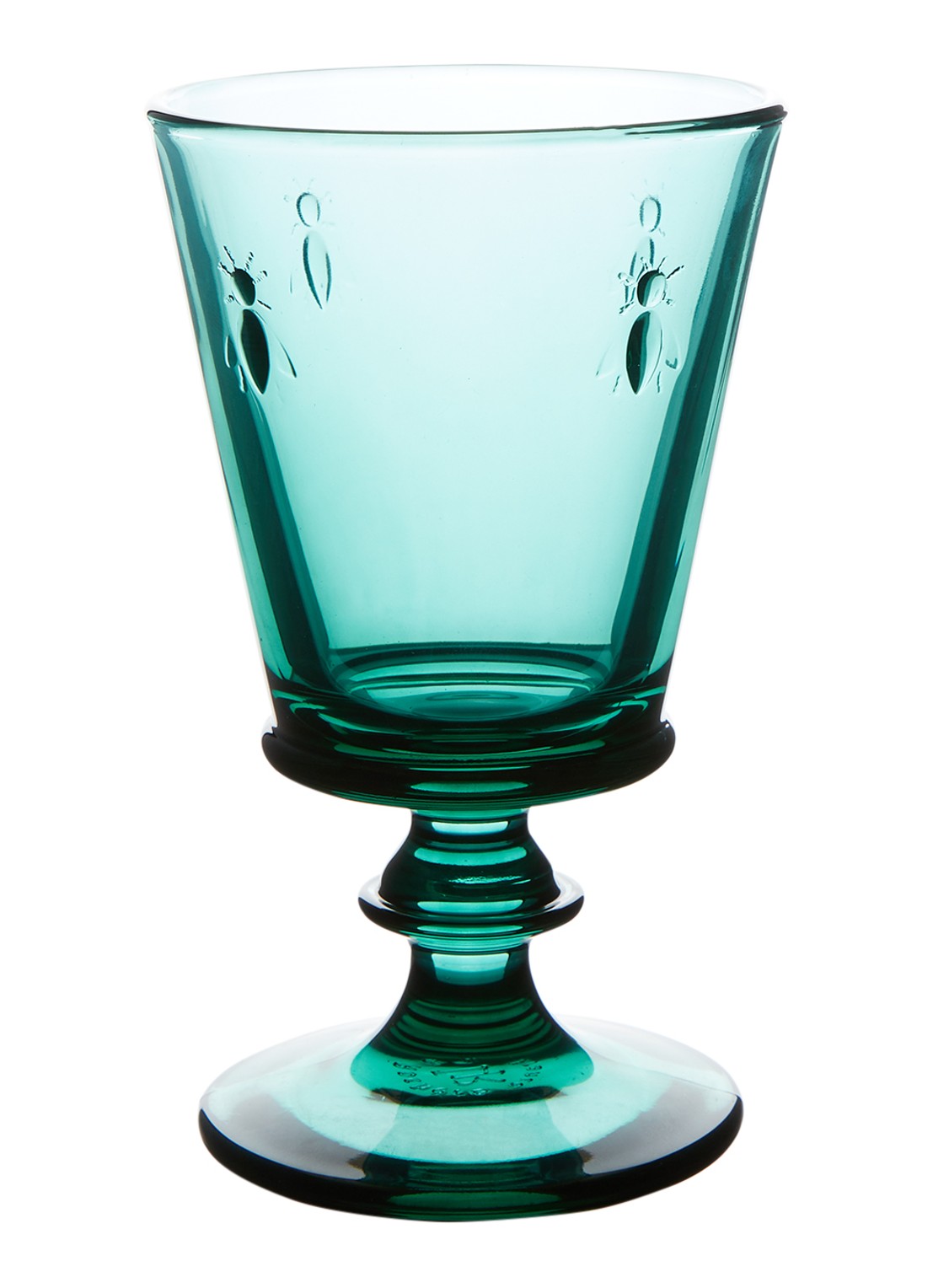 La Rochère Bee wijnglas 24 cl - voorkant groen