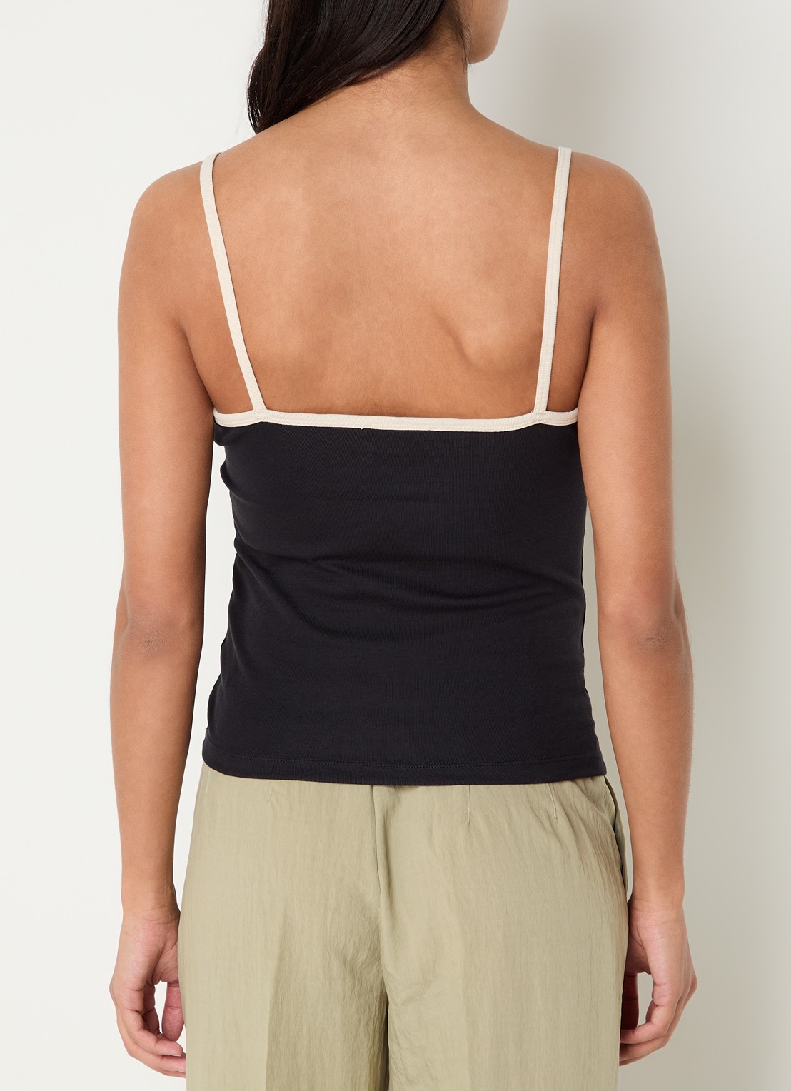 Laagam Memfis tanktop met logo - achterkant 3 zwart