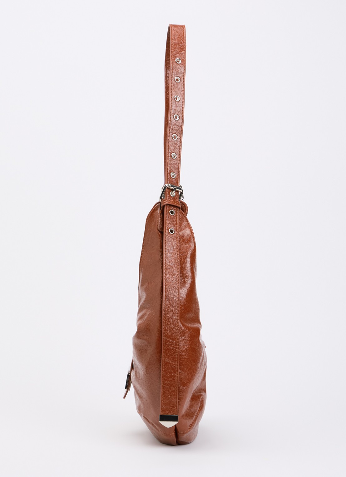 Laagam Vixen schoudertas met verstelbare schouderband - detail 4 bruin