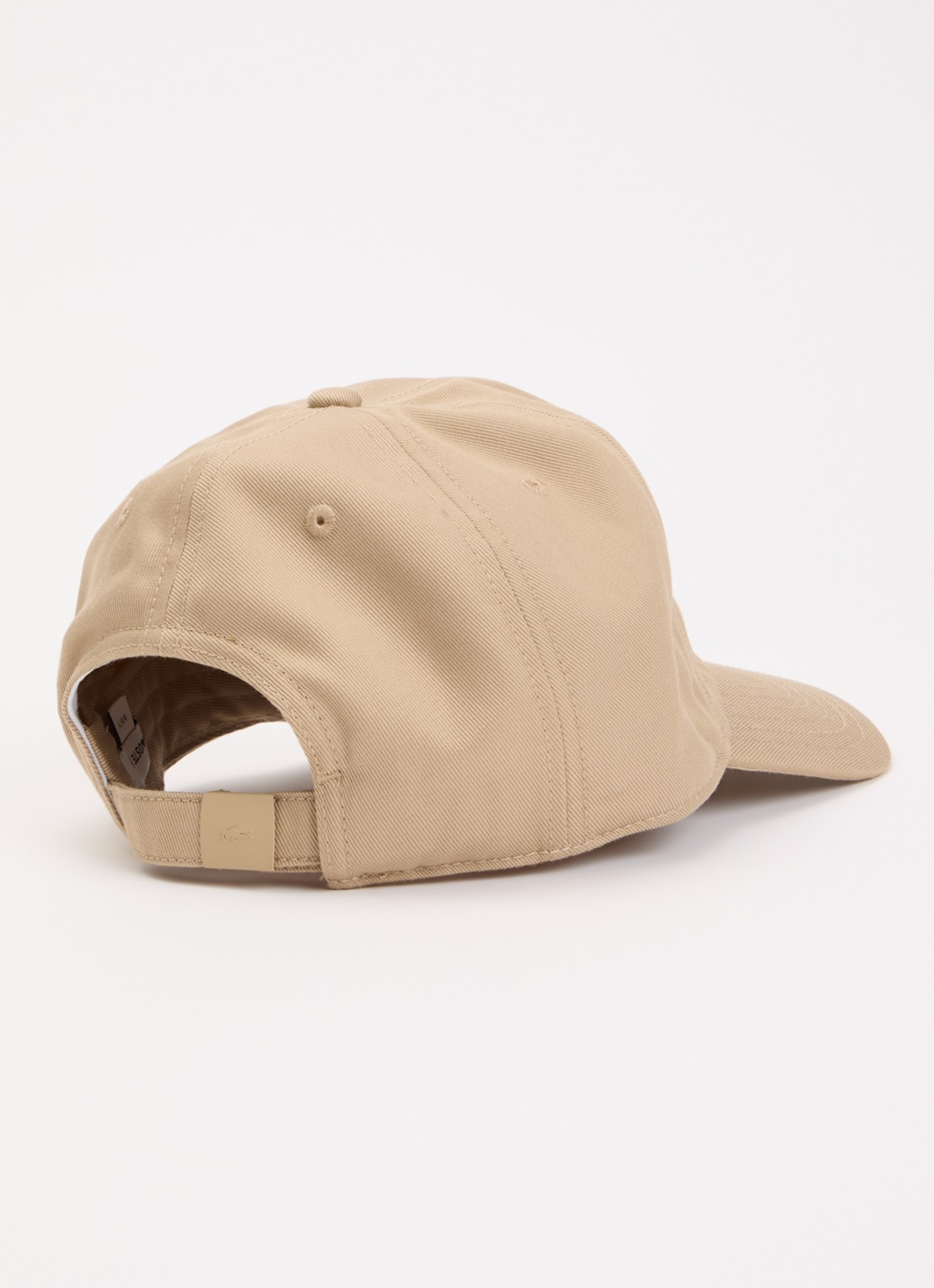 Lacoste Core pet met logoborduring - detail groen