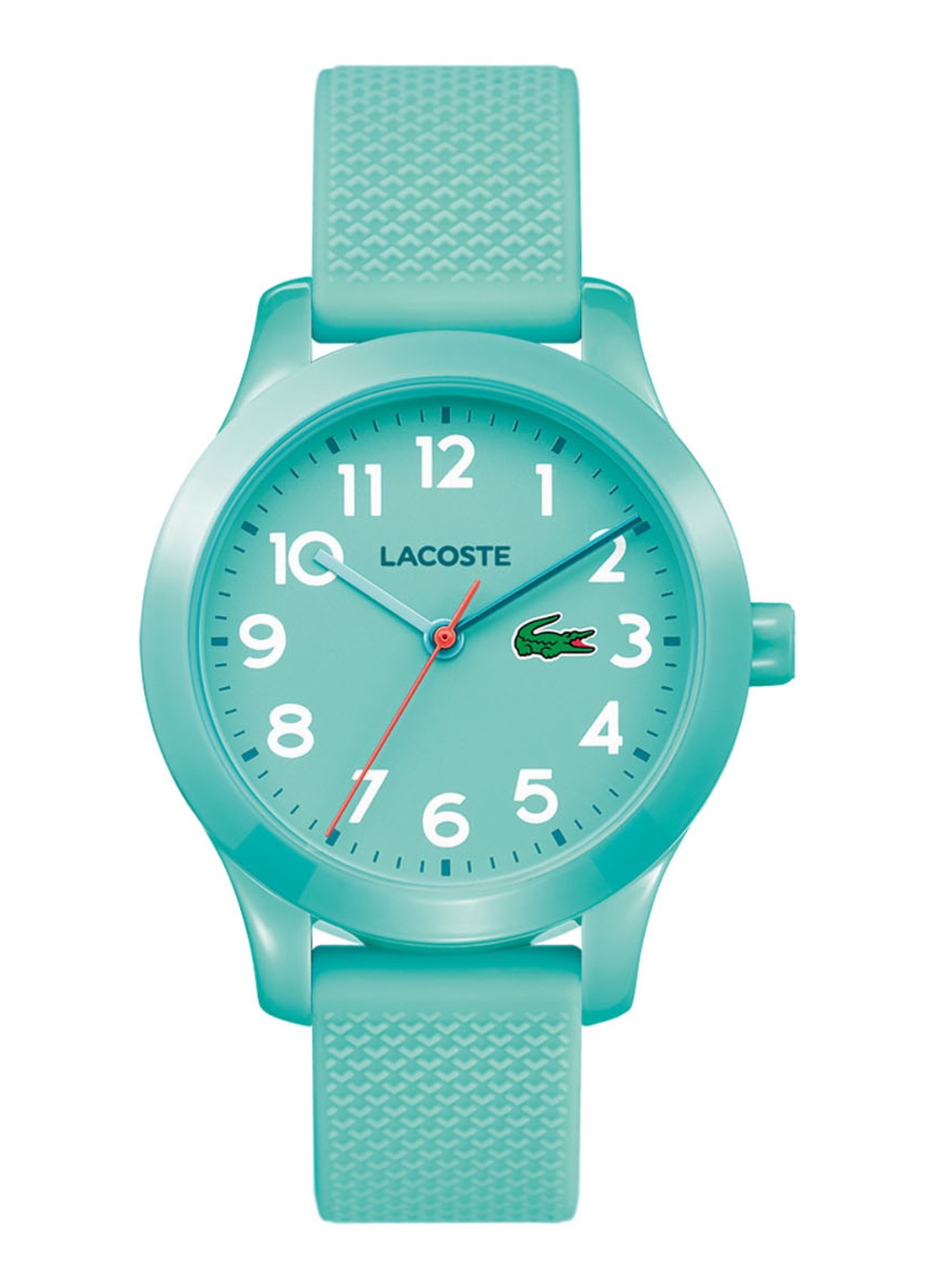 Lacoste Kids horloge LC2030005 - voorkant turquoise