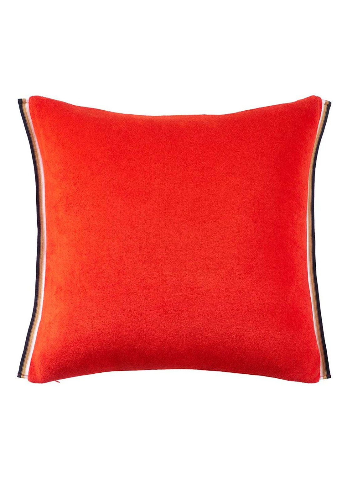 Lacoste L Break sierkussenhoes 45 x 45 cm - detail 5 donkerrood