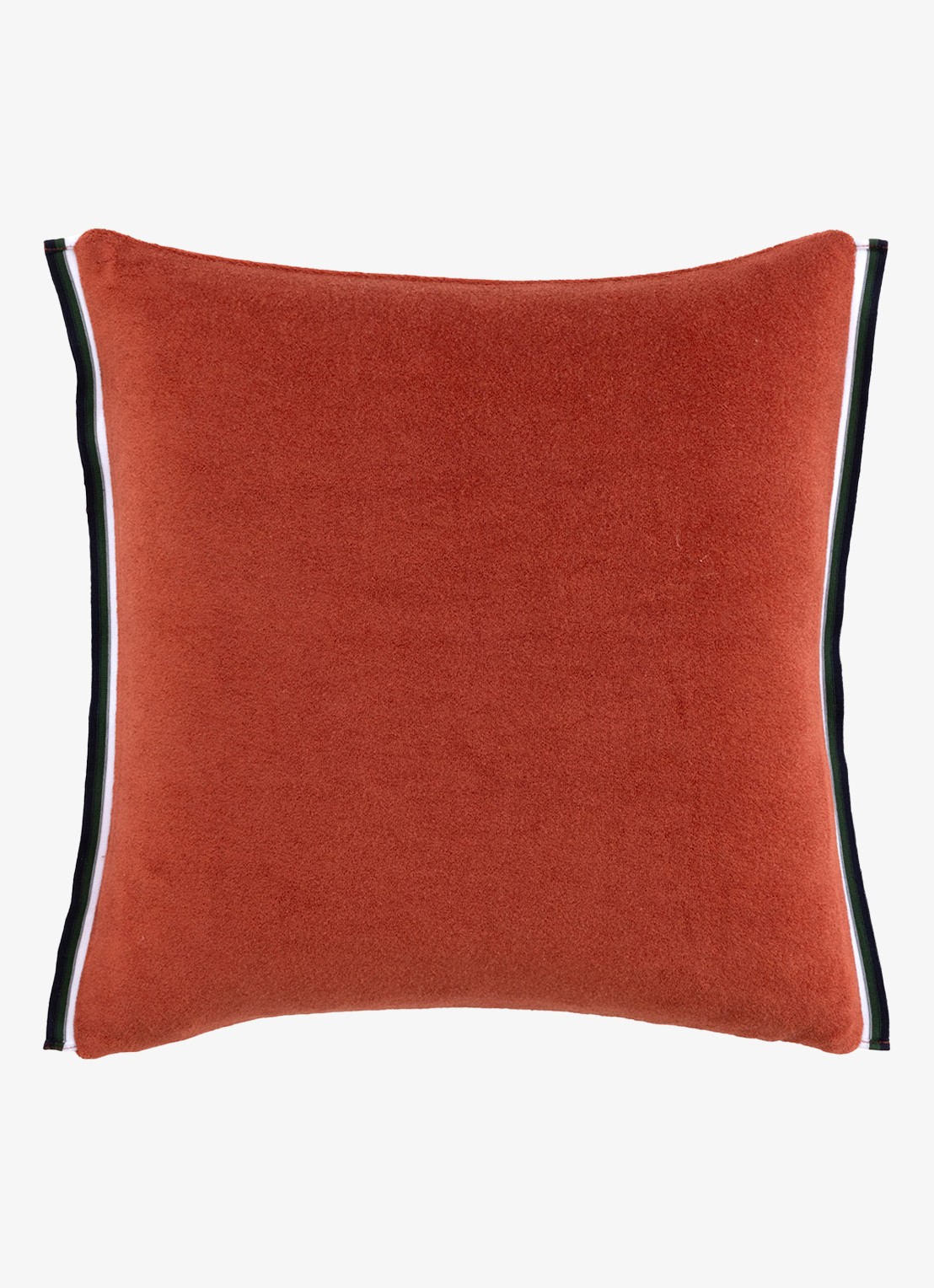 Lacoste L Break sierkussenhoes 45 x 45 cm - voorkant 2 roestbruin