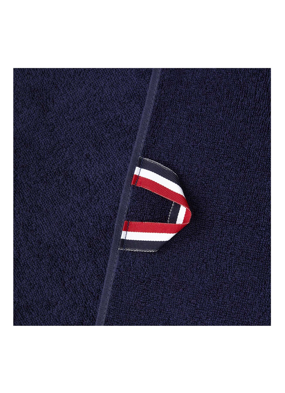 Lacoste L Casual badlaken - 450 gr/m2 - 70 x 140 cm - detail 4 zilver