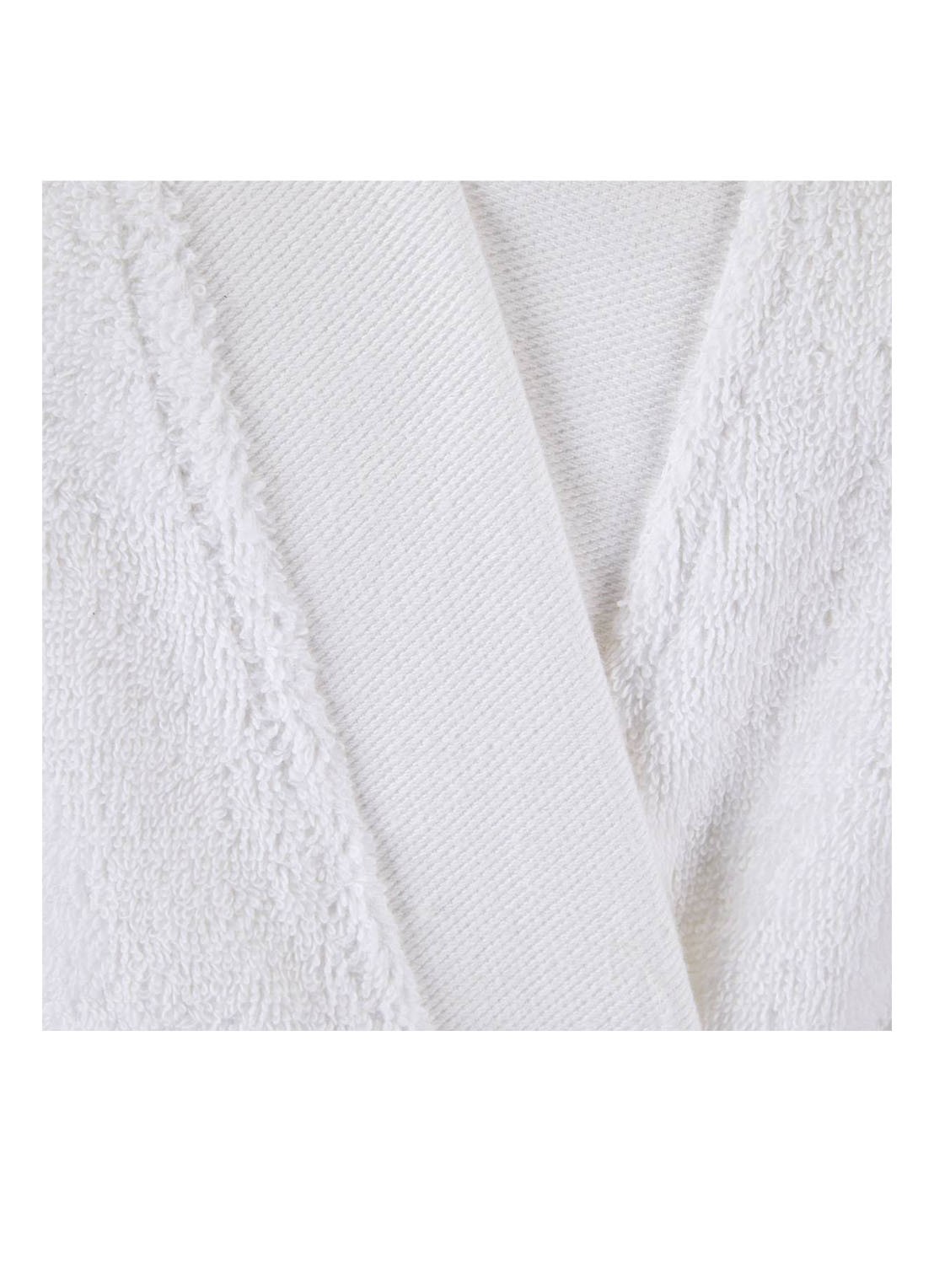 Lacoste L Defile badjas van  katoen - unisex - detail 7 wit