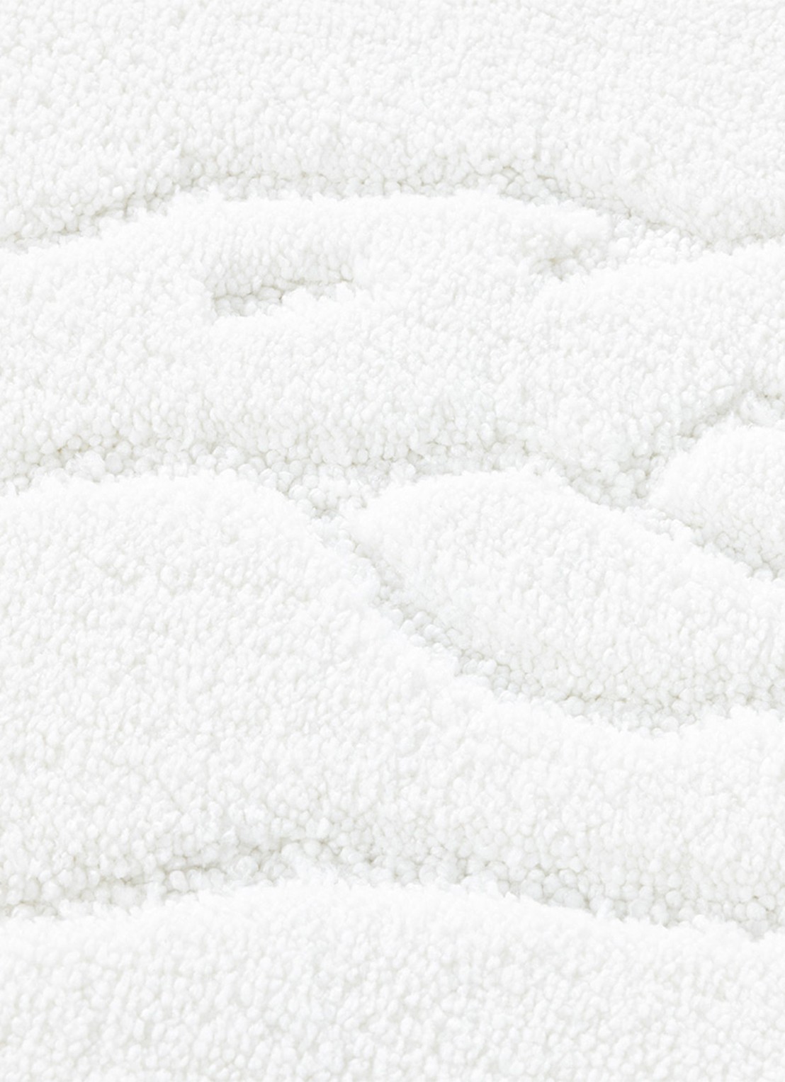 Lacoste L Héritage badmat 50 x 80 cm - voorkant 2 wit