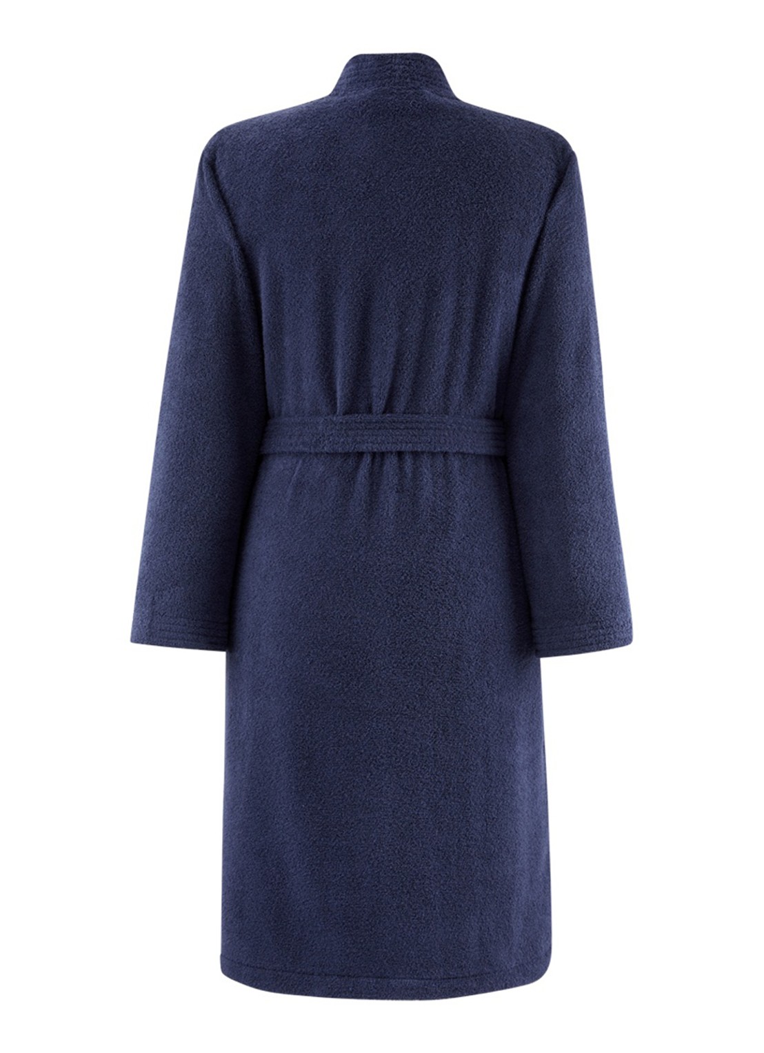 Lacoste L Lecroco badjas - unisex - achterkant donkerblauw