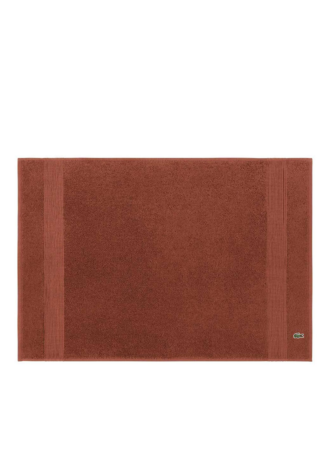 Lacoste L Lecroco badmat 50 x 70 cm - voorkant bruin