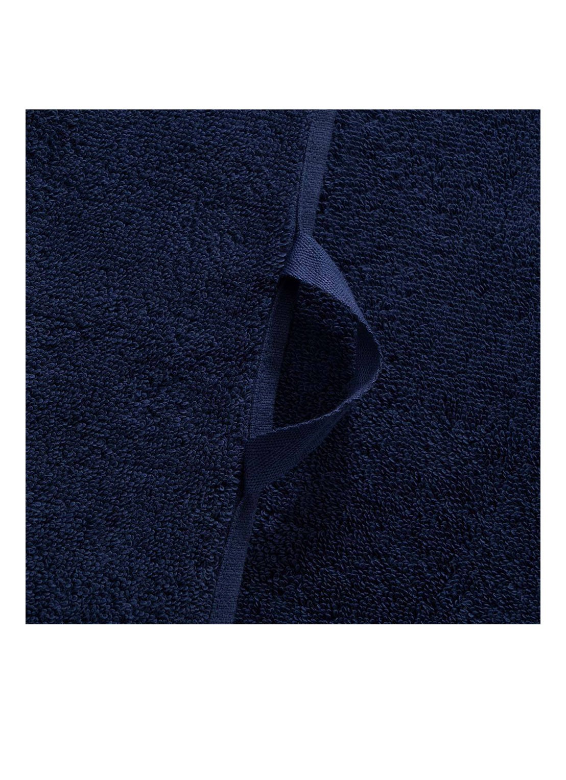 Lacoste L Lecroco gastendoek - 600 gr/m2 - 60 x 40 cm - voorkant 5 donkerblauw
