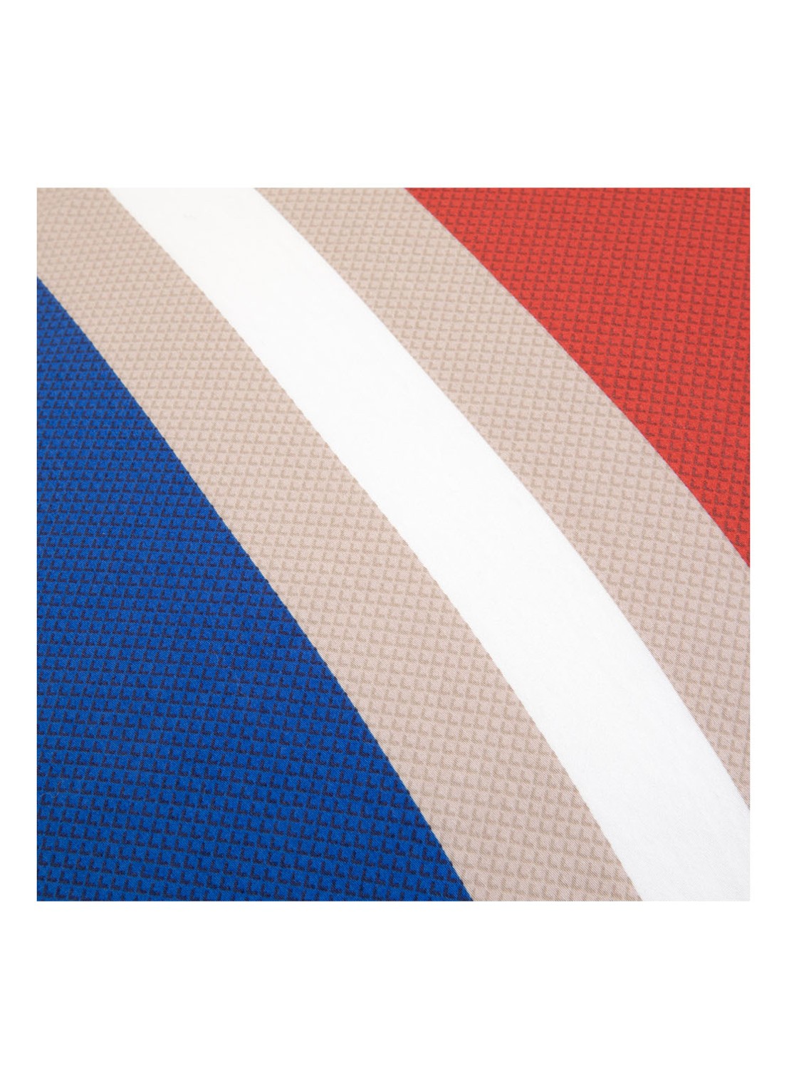 Lacoste L Luz kussensloop van katoensatijn 300 TC  - detail multicolor