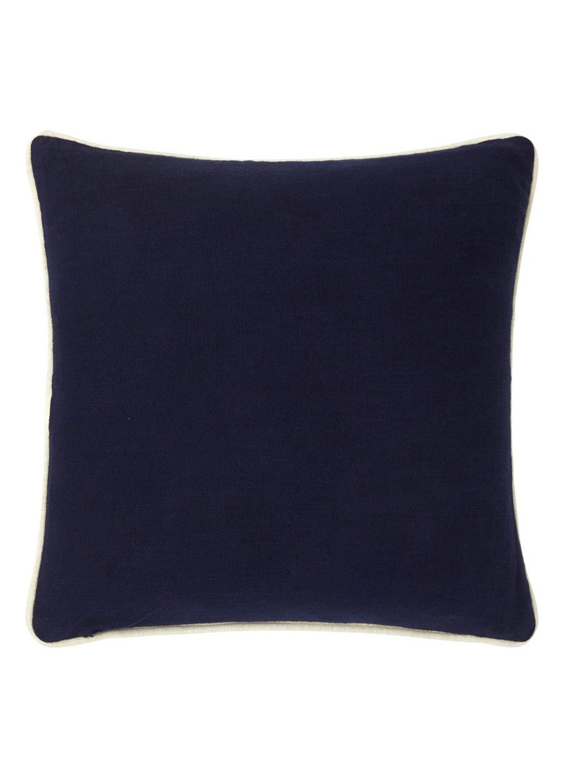 Lacoste L Player sierkussenhoes 45 x 45 cm - voorkant 3 donkerblauw