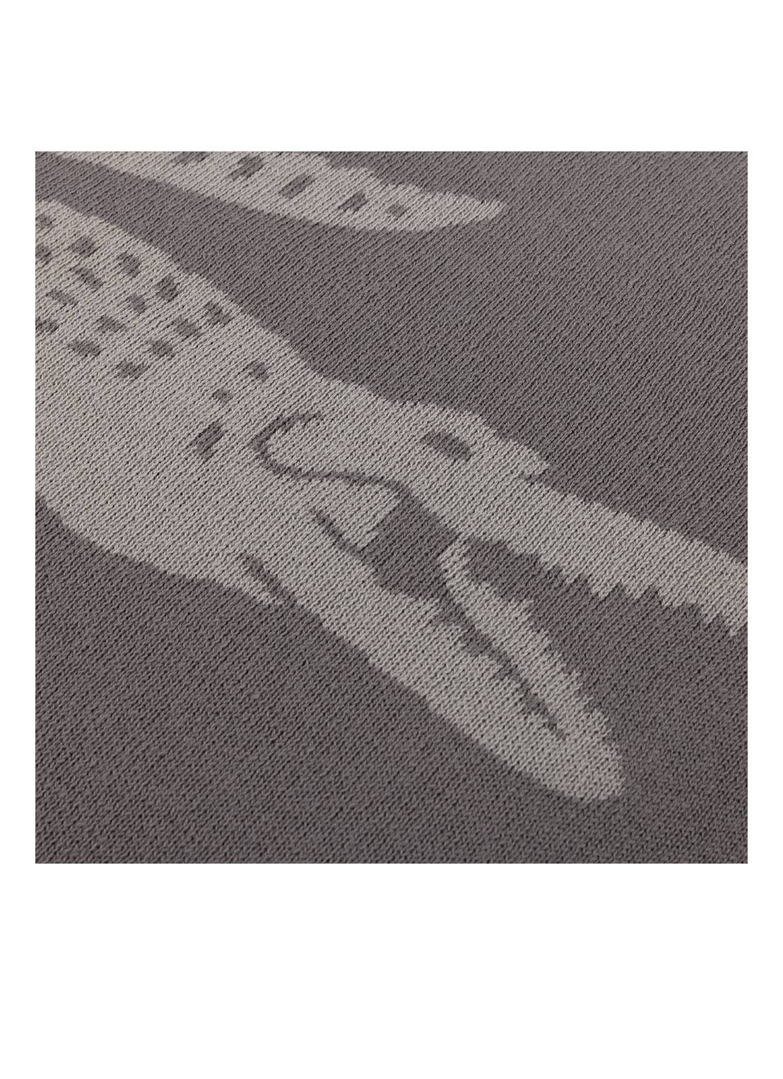 Lacoste L Reflet sierkussenhoes 45 x 45 cm - detail 4 grijs