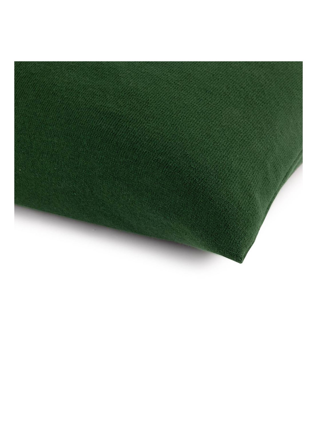 Lacoste L Reflet sierkussenhoes 45 x 45 cm - detail 3 bronsgroen
