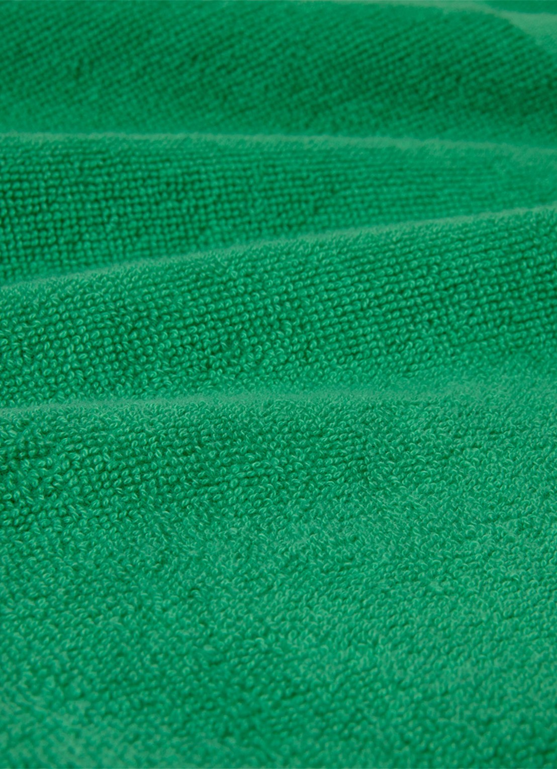 Lacoste L Sport strandlaken van  katoen - 90 x 160 cm  - detail 2 groen