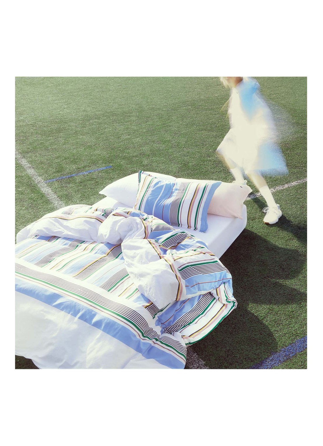 Lacoste LELAIA   Multi       Pillow ca - voorkant 2 multicolor