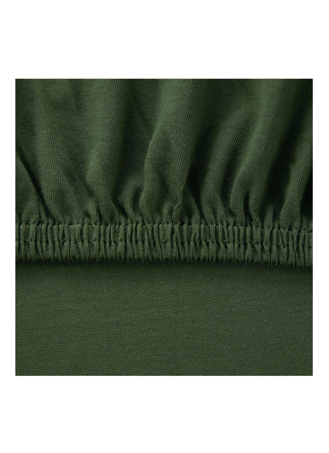 Lacoste Marine hoeslaken van  katoen - detail 3 groen