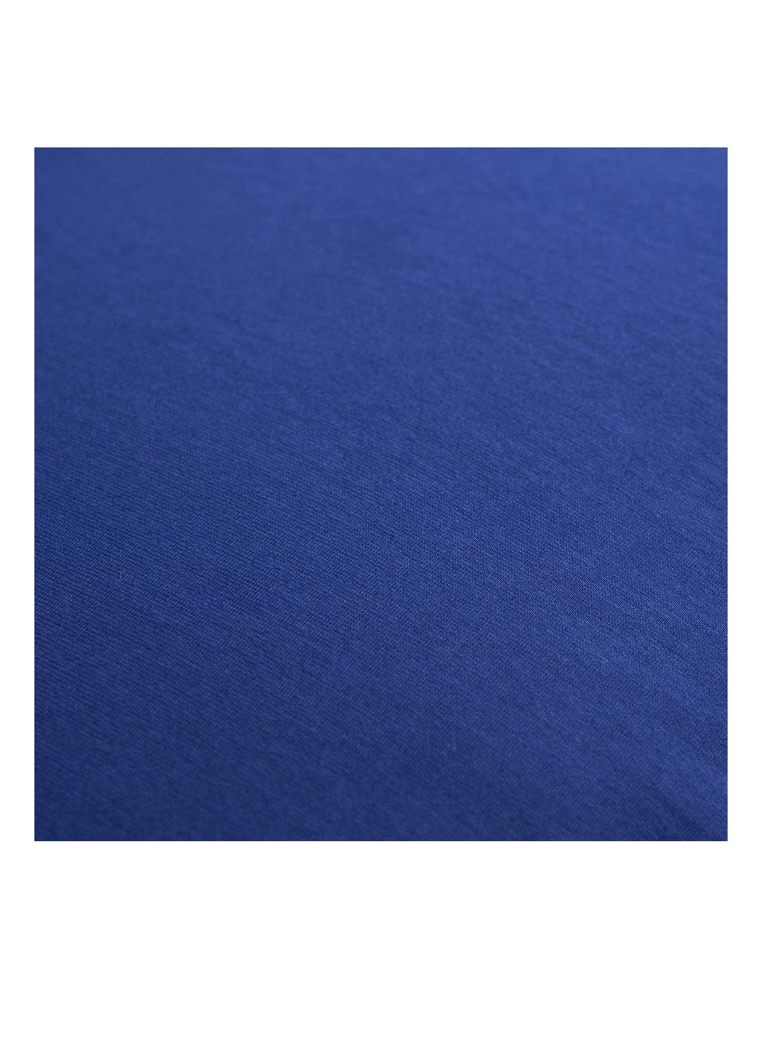 Lacoste Marine hoeslaken van  katoen - detail 2 donkerblauw