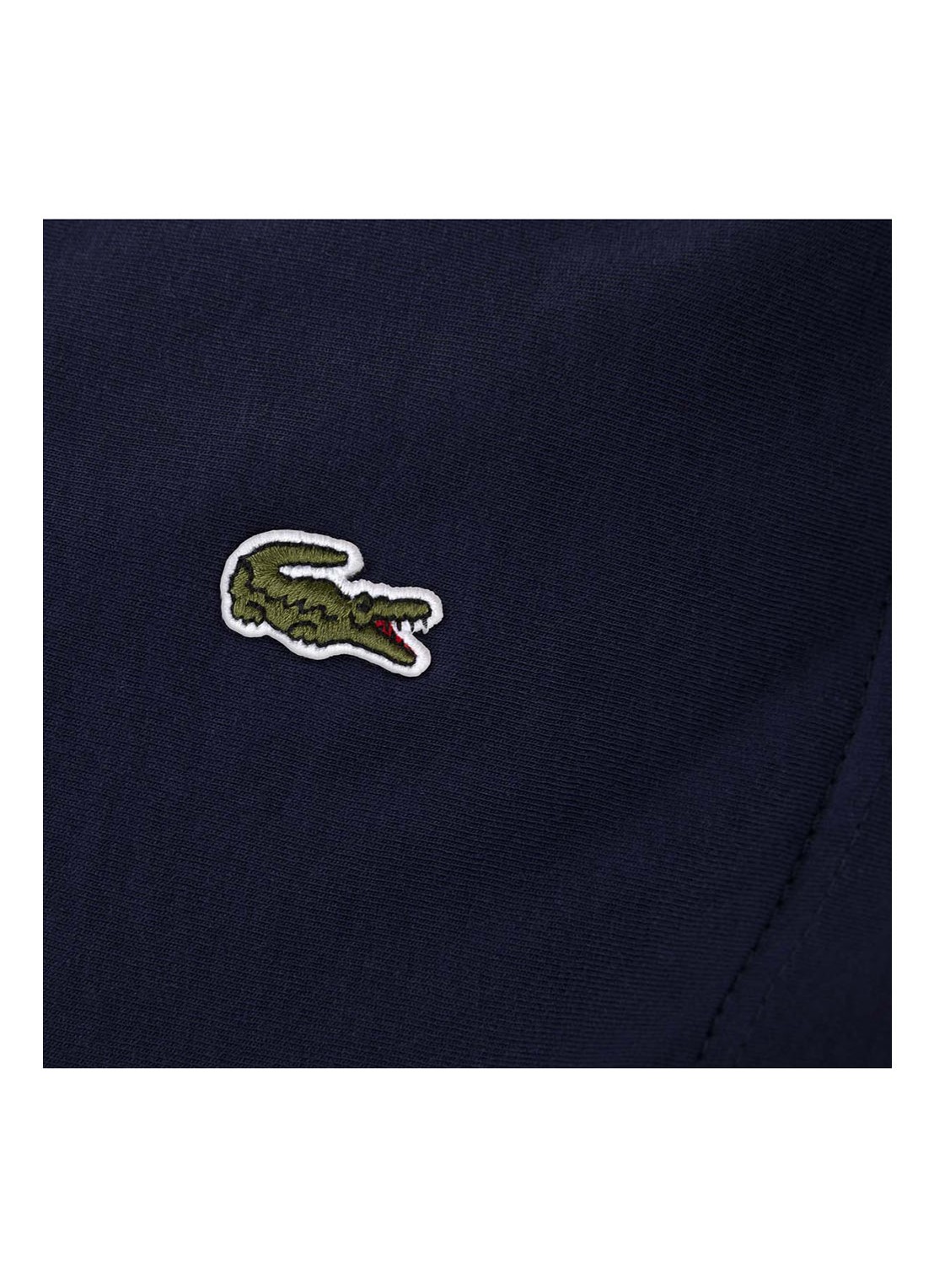 Lacoste Marine kussensloop van  katoen - detail 3 donkerblauw