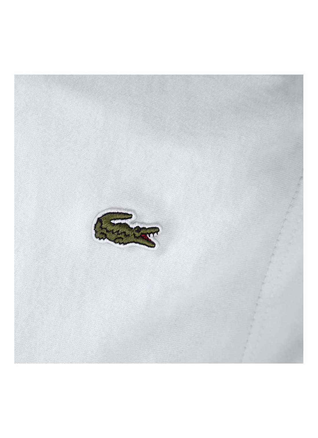Lacoste Marine kussensloop van  katoen - detail 3 gebroken wit