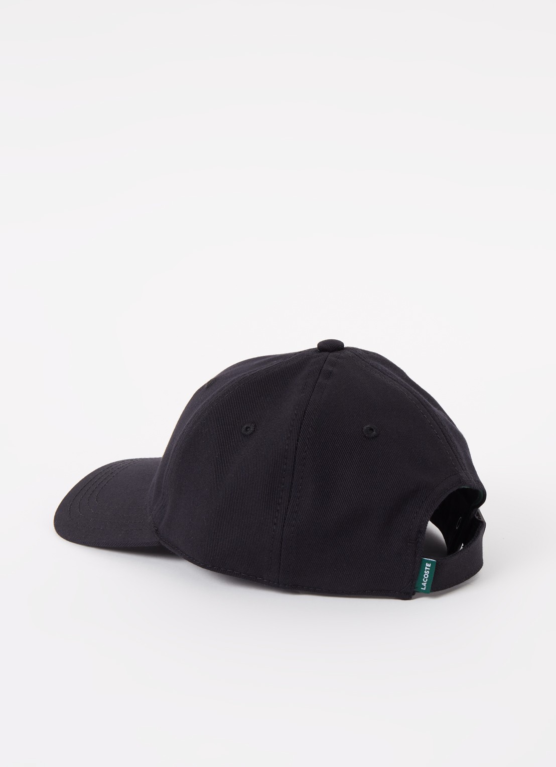 Lacoste Pet met logo - detail 2 zwart